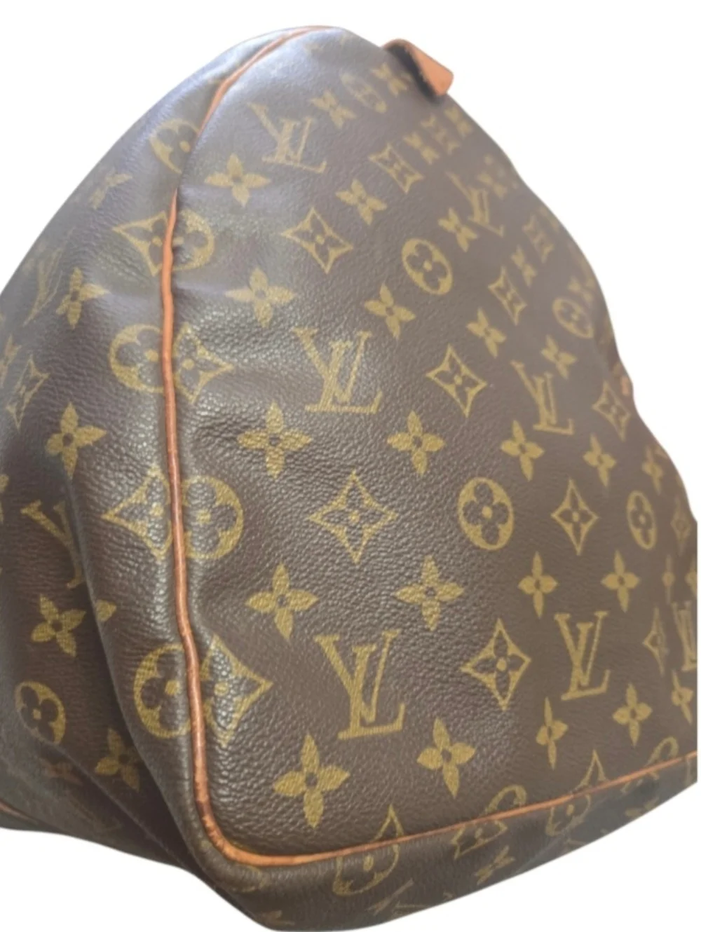 Louis Vuitton Brown Monogram Keepall 50 Travel Bag